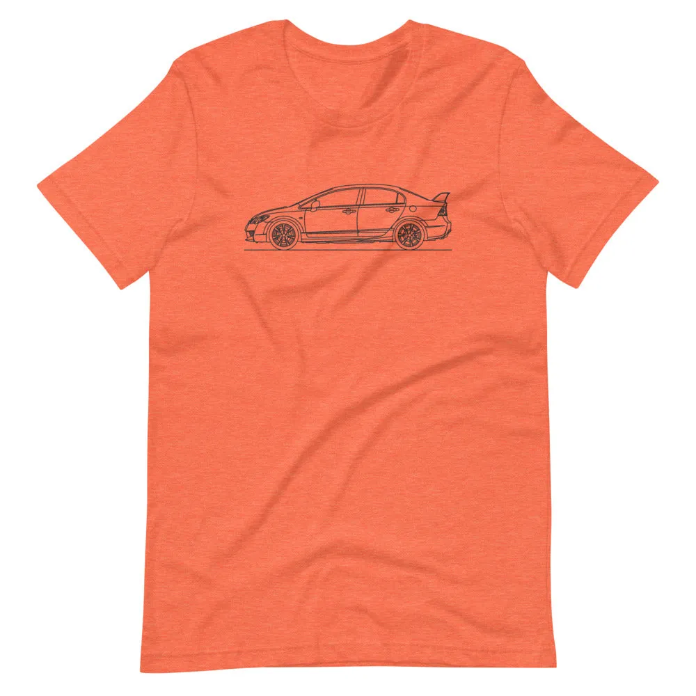 Honda Civic Type R FD2 silhouette T-shirt