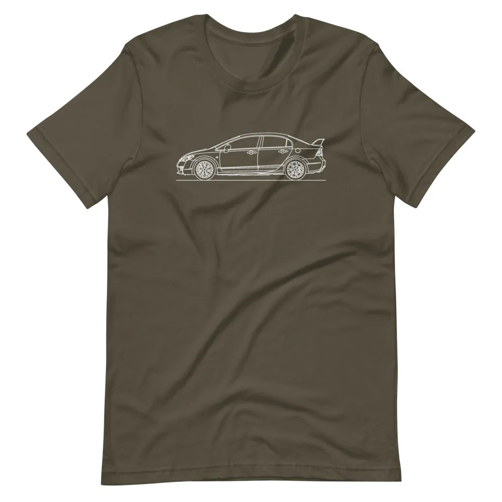 Honda Civic Type R FD2 silhouette T-shirt