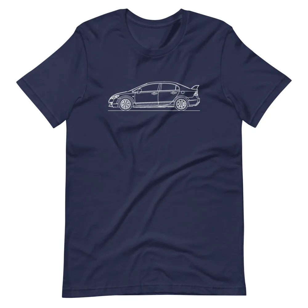 Honda Civic Type R FD2 silhouette T-shirt