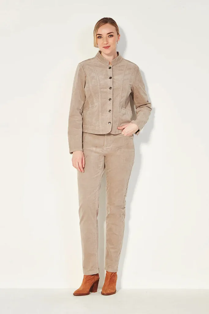 Hopper Slim Jeans in Mushroom