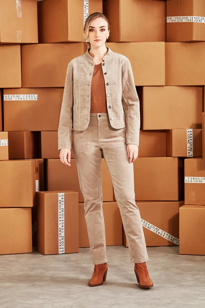 Hopper Slim Jeans in Mushroom