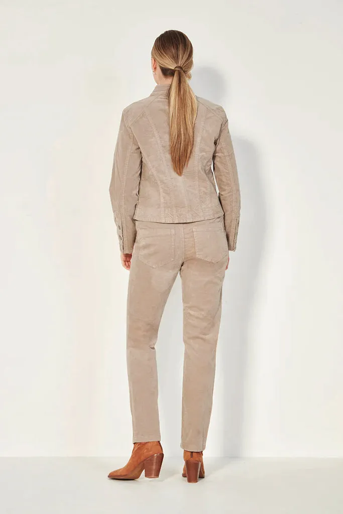 Hopper Slim Jeans in Mushroom