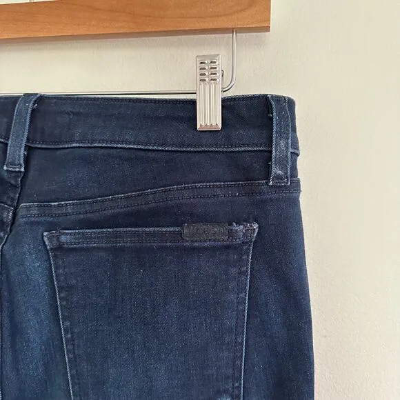 Hudson Krista Super Skinny Crop Release Hem Jeans 29