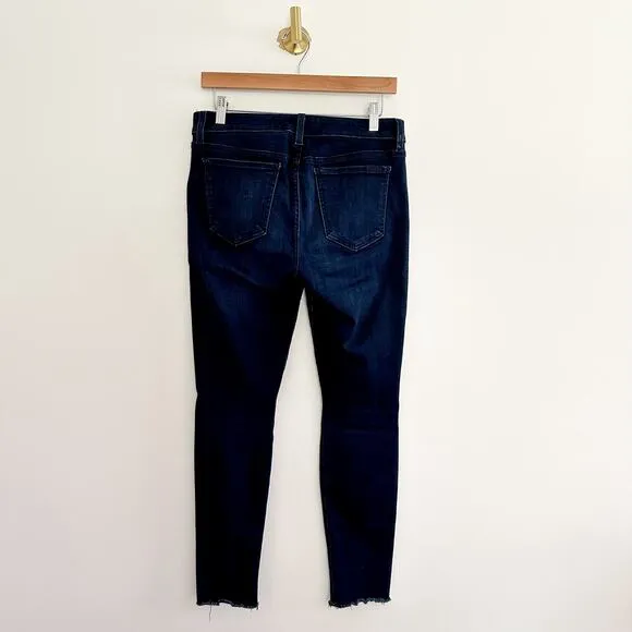 Hudson Krista Super Skinny Crop Release Hem Jeans 29