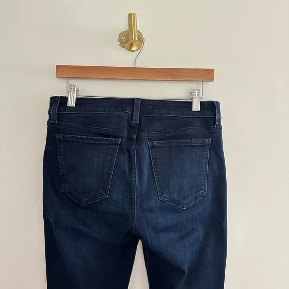 Hudson Krista Super Skinny Crop Release Hem Jeans 29