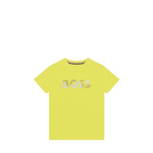 Hugo Boss Kids Lustrous Logo T-Shirt