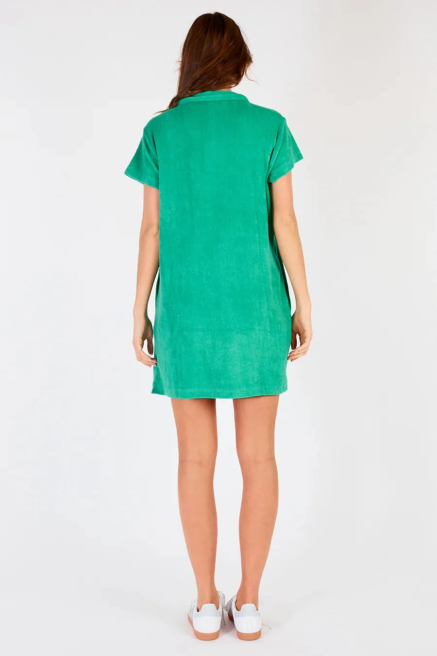 ITAMI Terry Athletique Dress Green