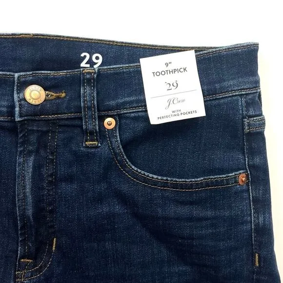J. Crew Mid-Rise Toothpick Jean
