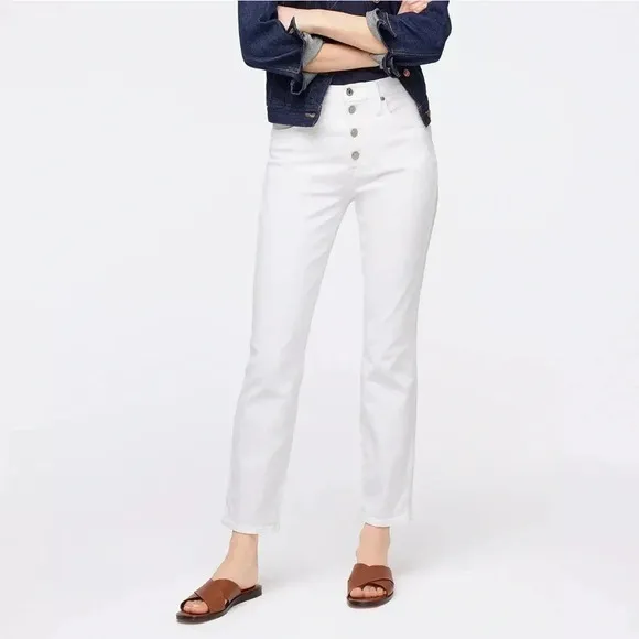 J. Crew Vintage Straight Button Fly Jeans