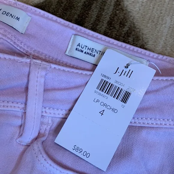 J JILL slim ankle jeans