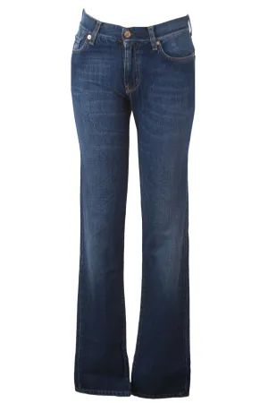 J. LINDEBERG Men's Elemental Blue Jeans, Mid Blue, 28x34