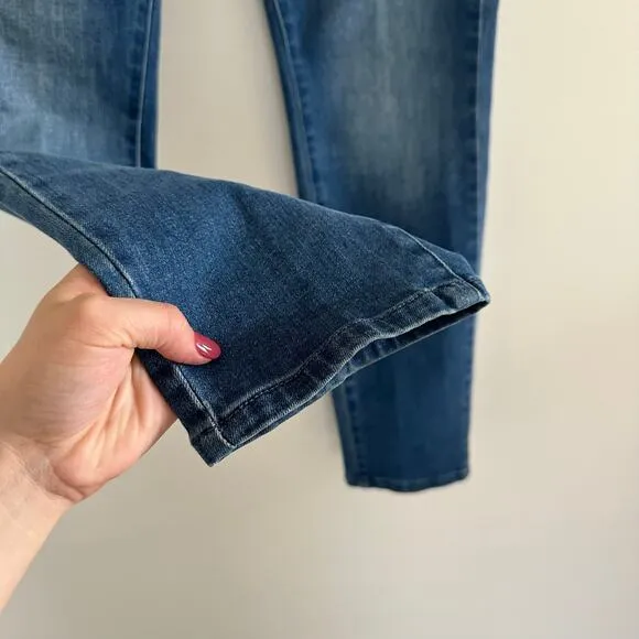 J. McLaughlin Treva Zipper Pocket High Rise Skinny Jeans 10