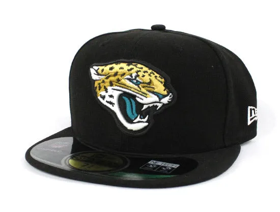 Jacksonville Jaguars NFL New Era 59Fifty Fitted Hat (Black)