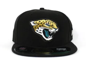 Jacksonville Jaguars NFL New Era 59Fifty Fitted Hat (Black)