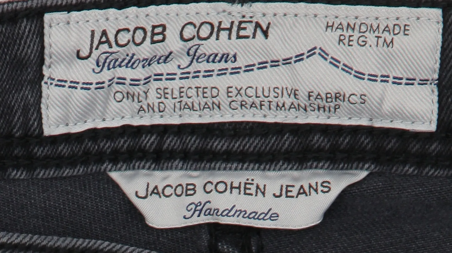 Jacob Cohën Charcoal Gray Jeans -