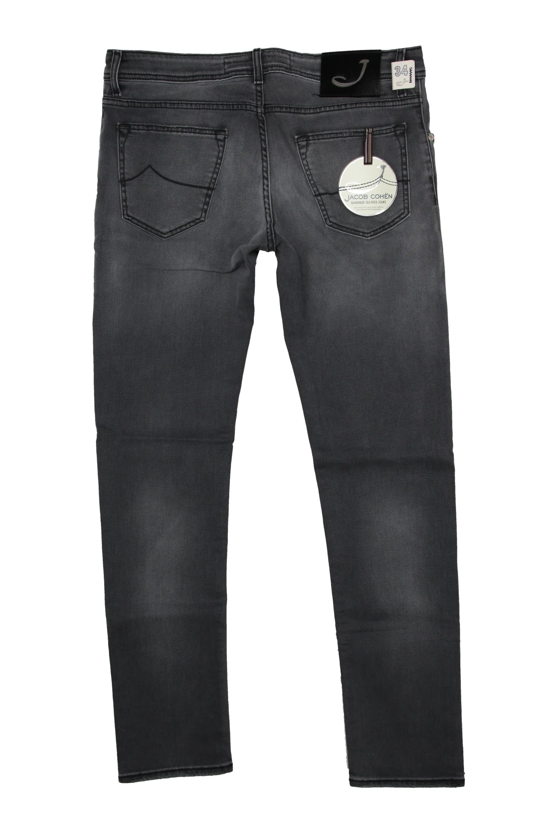 Jacob Cohën Charcoal Gray Jeans -