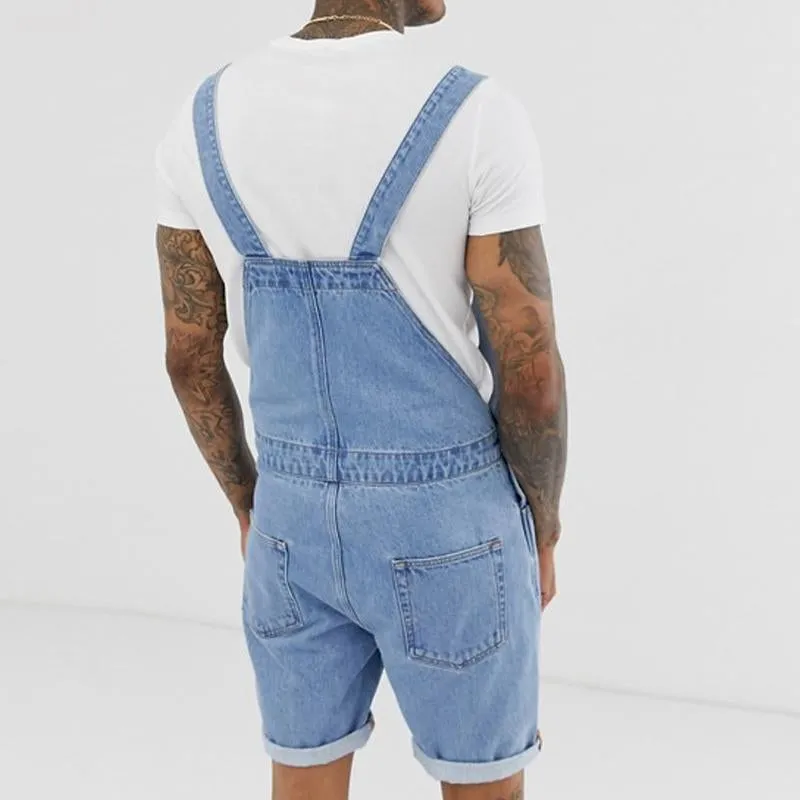 Jean déchirée en denim vintage pour homme