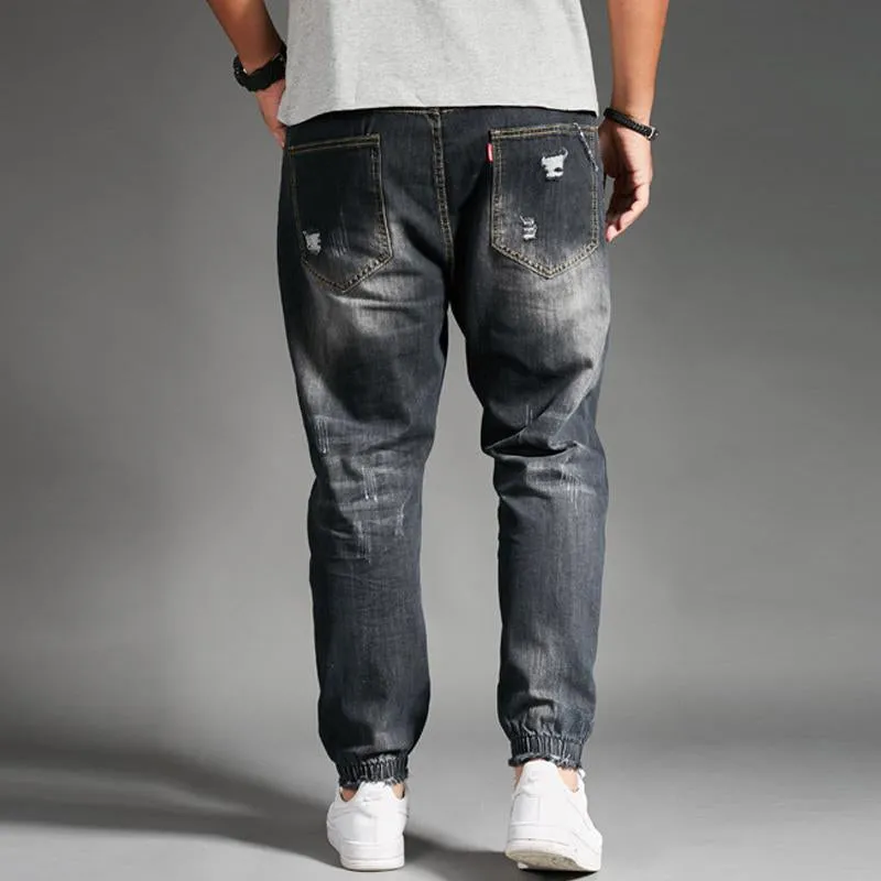 Jeans déchirés décontractés vintage tendance