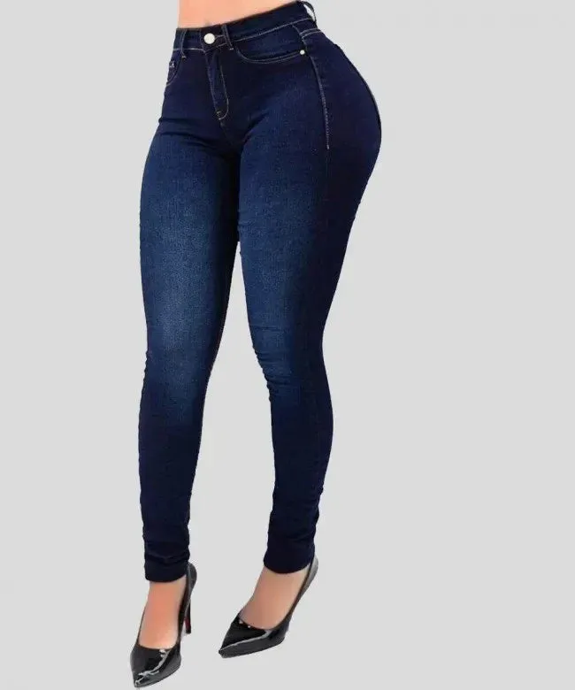 Jeans Skinny high waist street play pants shaping