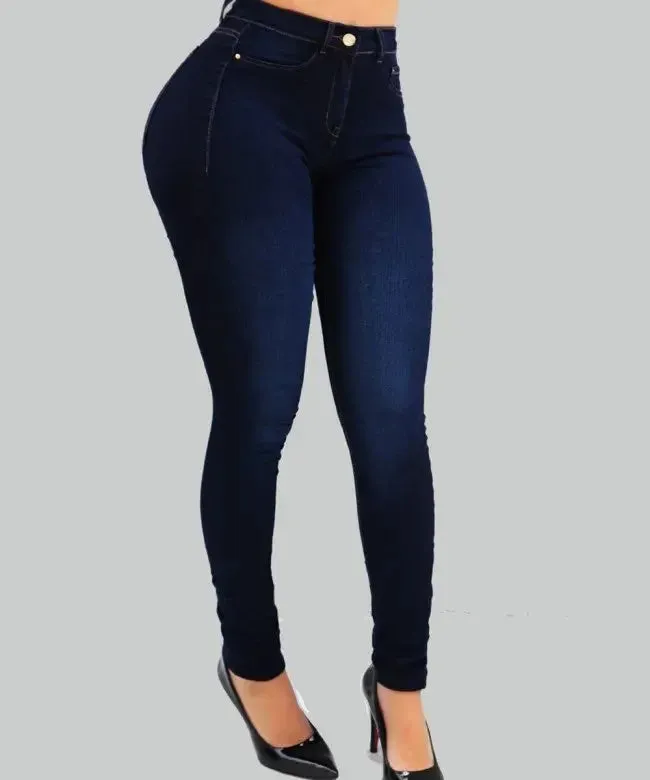 Jeans Skinny high waist street play pants shaping