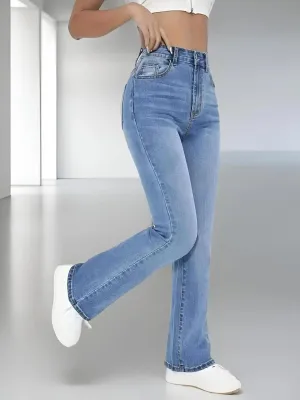 Jeans slim style casual versatile