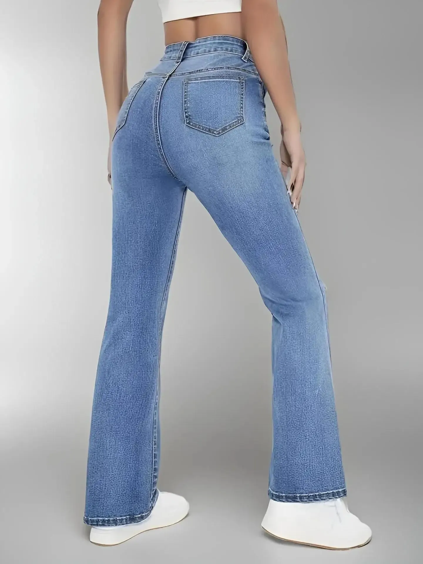 Jeans slim style casual versatile