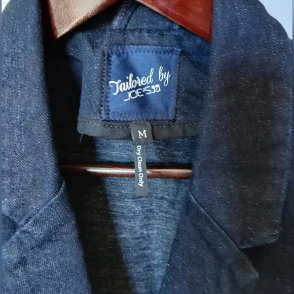 JOE'S Jeans denim blazer in dark blue (almost black) Size M