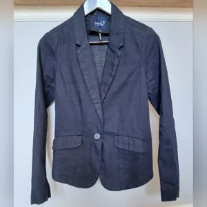 JOE'S Jeans denim blazer in dark blue (almost black) Size M