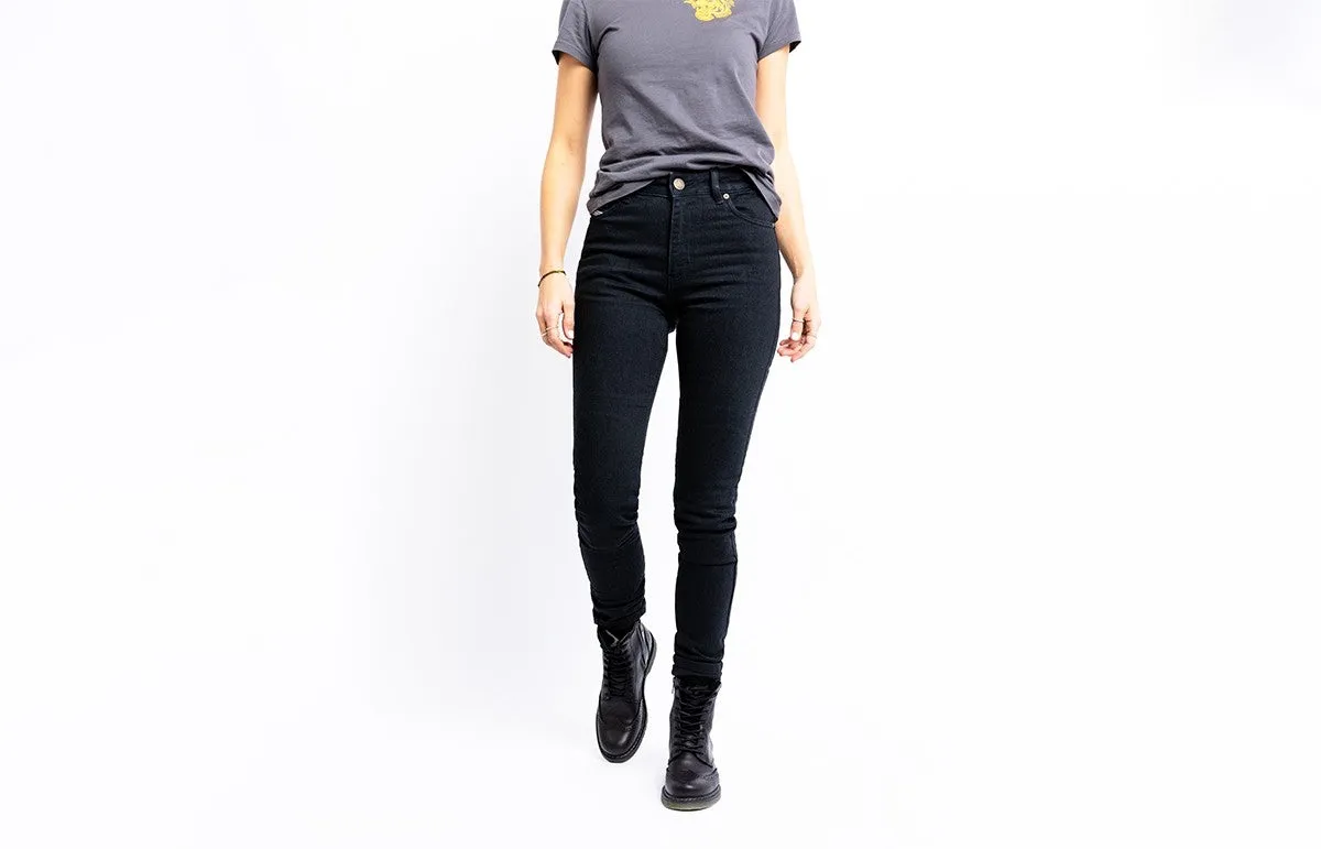 JOHN DOE LUNA HIGH MONO JEANS BLACK USED