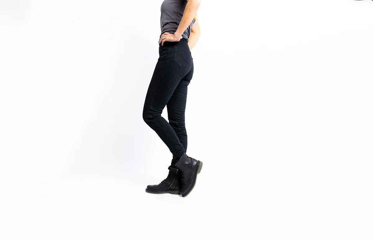 JOHN DOE LUNA HIGH MONO JEANS BLACK USED