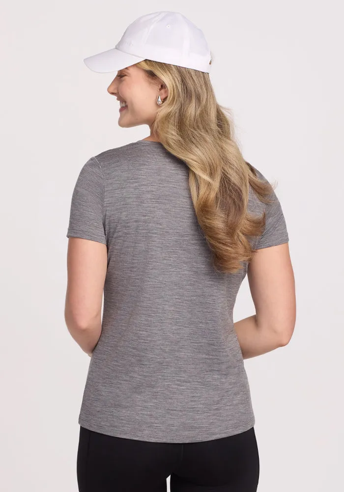 Junie Tee - Graphite Heather