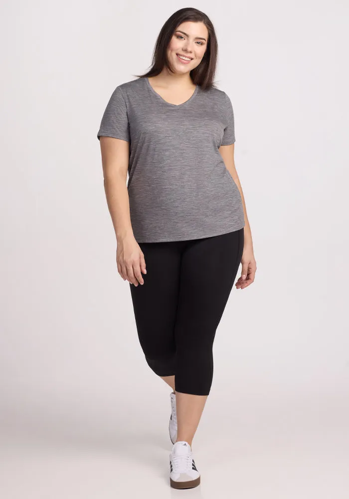 Junie Tee - Graphite Heather