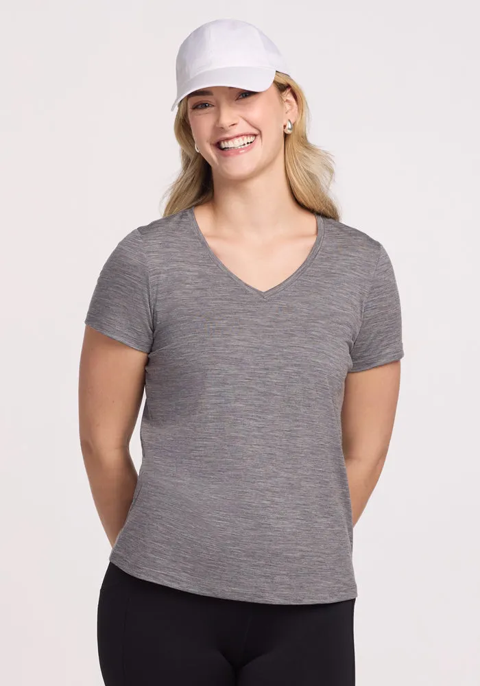 Junie Tee - Graphite Heather