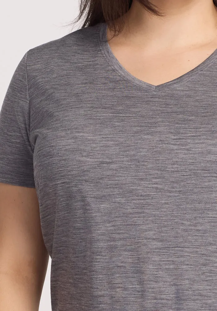 Junie Tee - Graphite Heather
