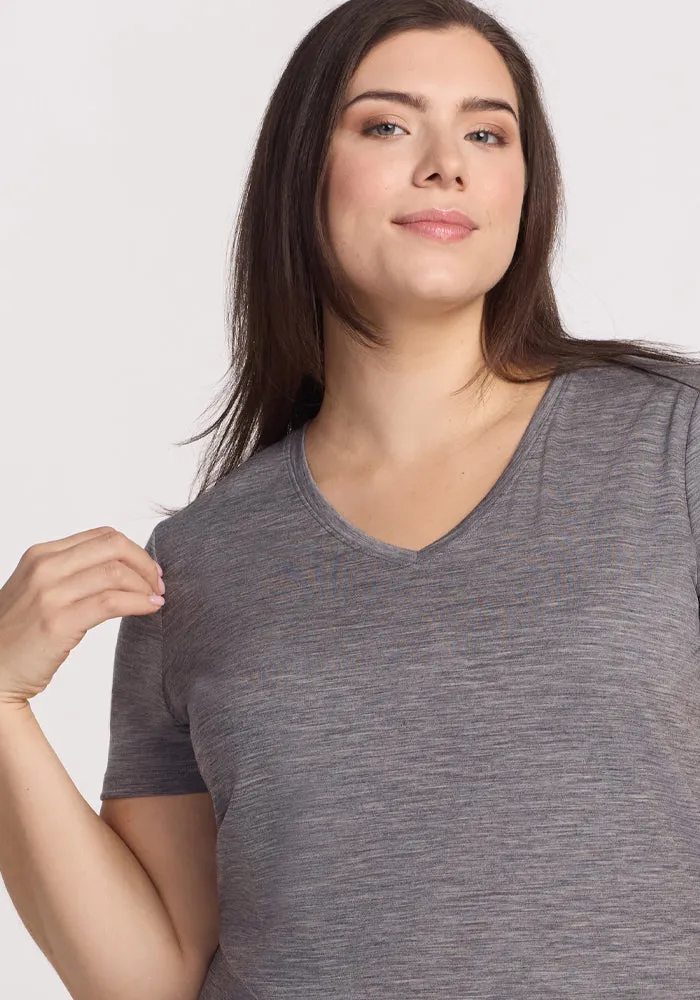 Junie Tee - Graphite Heather