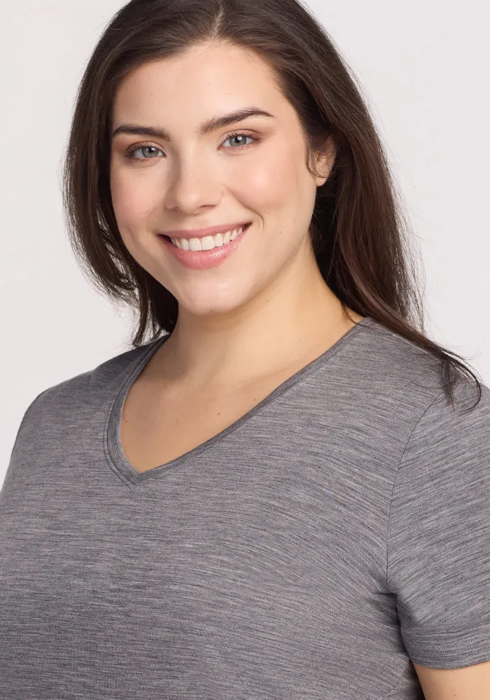 Junie Tee - Graphite Heather