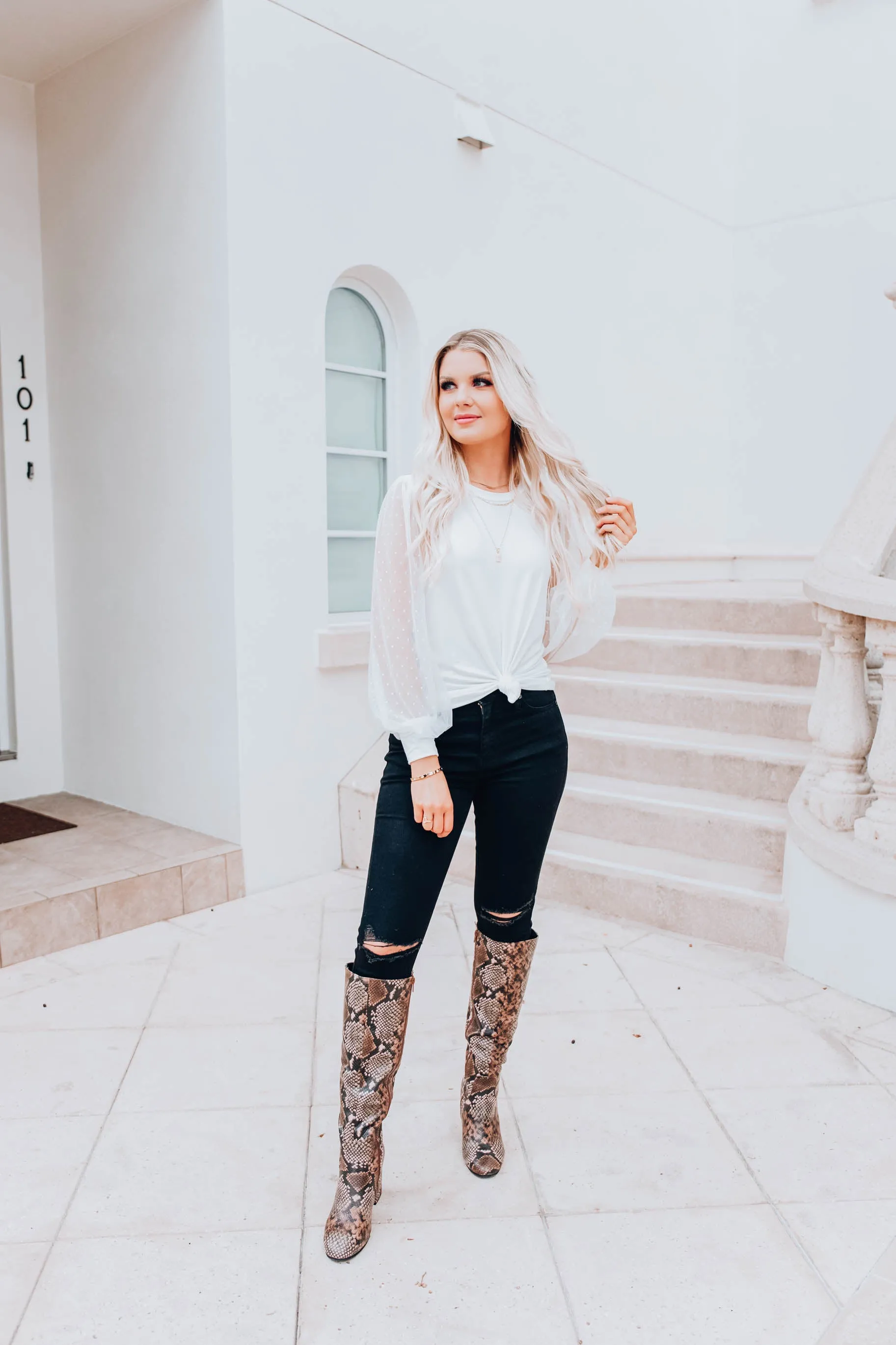 Just the Essentials Top- Ivory