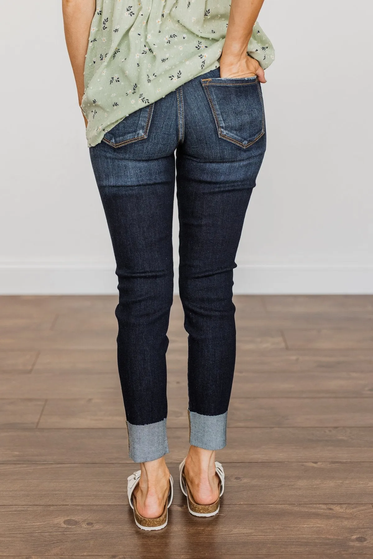 KanCan Distressed Skinny Jeans- Cheyenne Wash