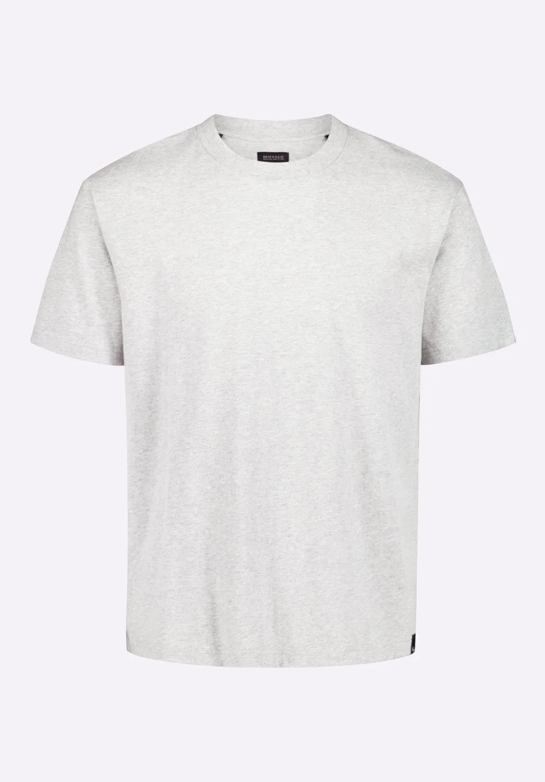 Kanto Men's Short-Sleeve Crew Neck Jersey T-Shirt, Heather Grey - BM24603