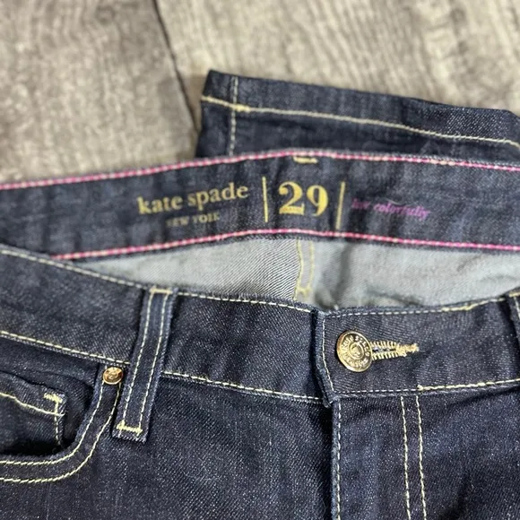 Kate Spade Broome Street Dark Wash Jeans [8003]