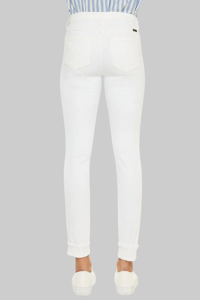 Kennedy Mid Rise Ankle Skinny Jeans