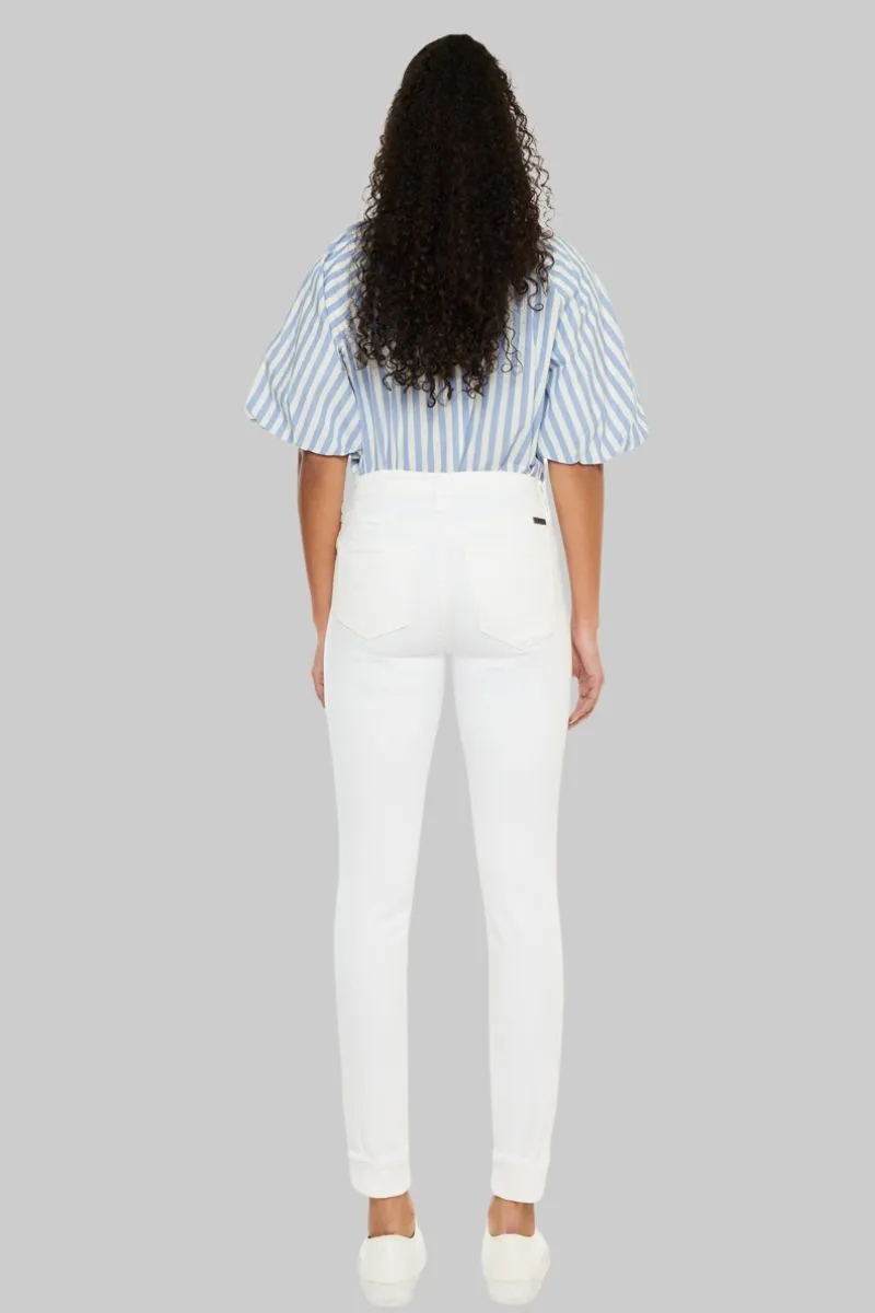 Kennedy Mid Rise Ankle Skinny Jeans