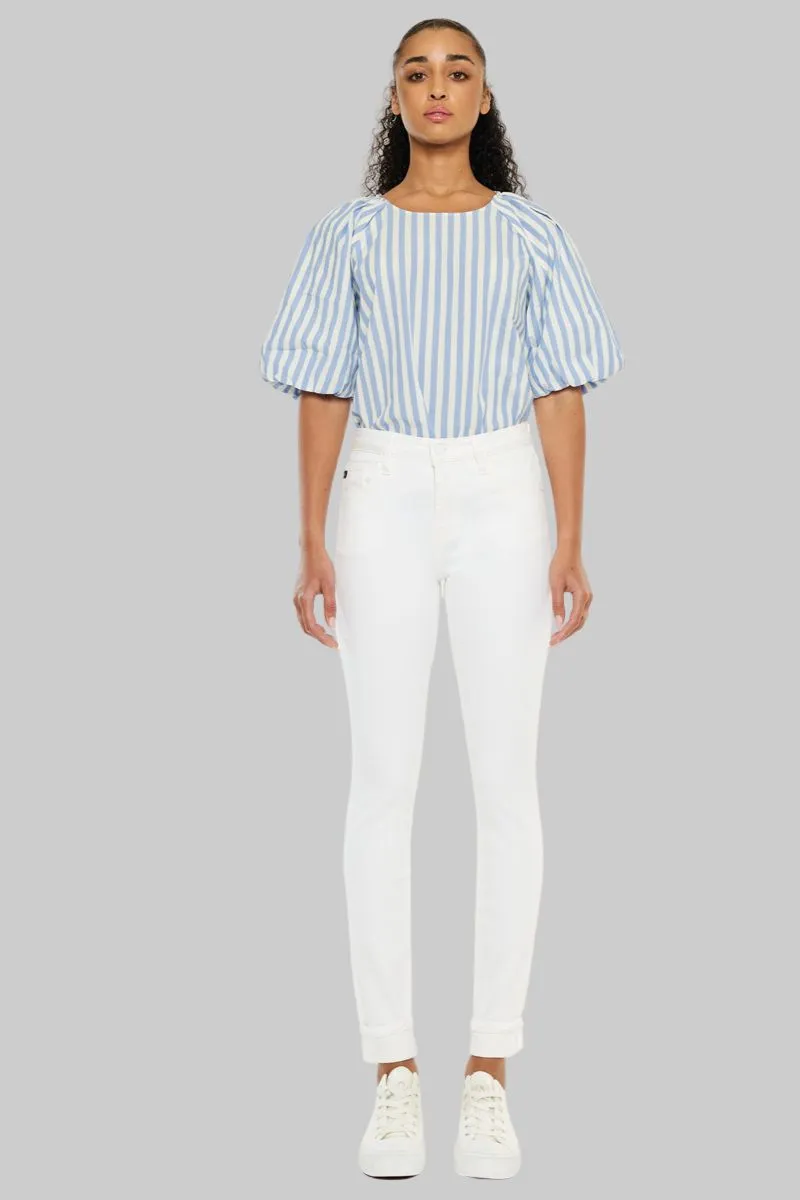 Kennedy Mid Rise Ankle Skinny Jeans