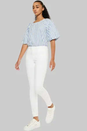 Kennedy Mid Rise Ankle Skinny Jeans