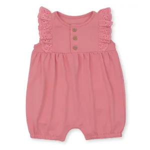 Kissy Kissy Flamingo Love Sleeveless Playsuit