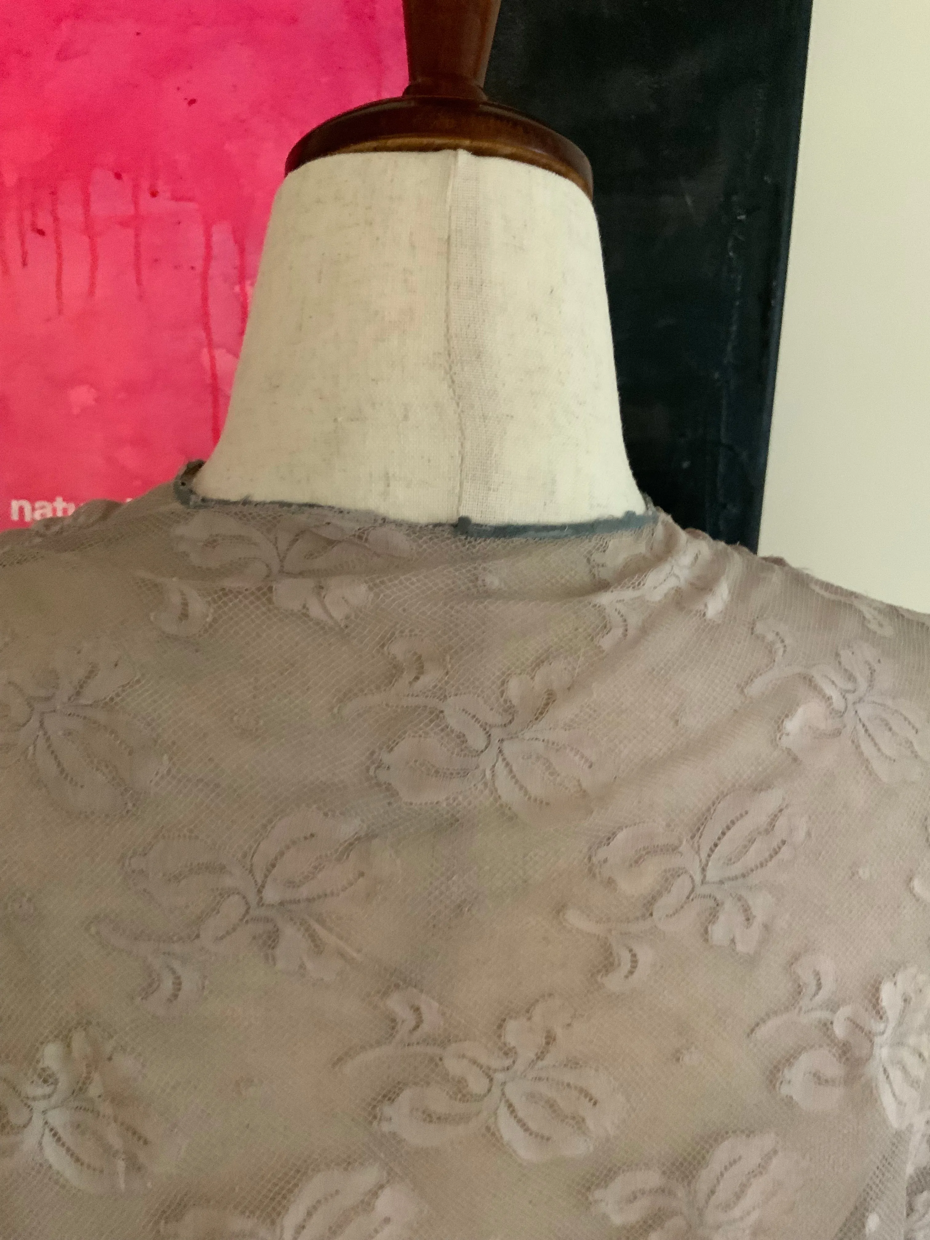 Lace Jacket lined in Tulle - 50s - 50J
