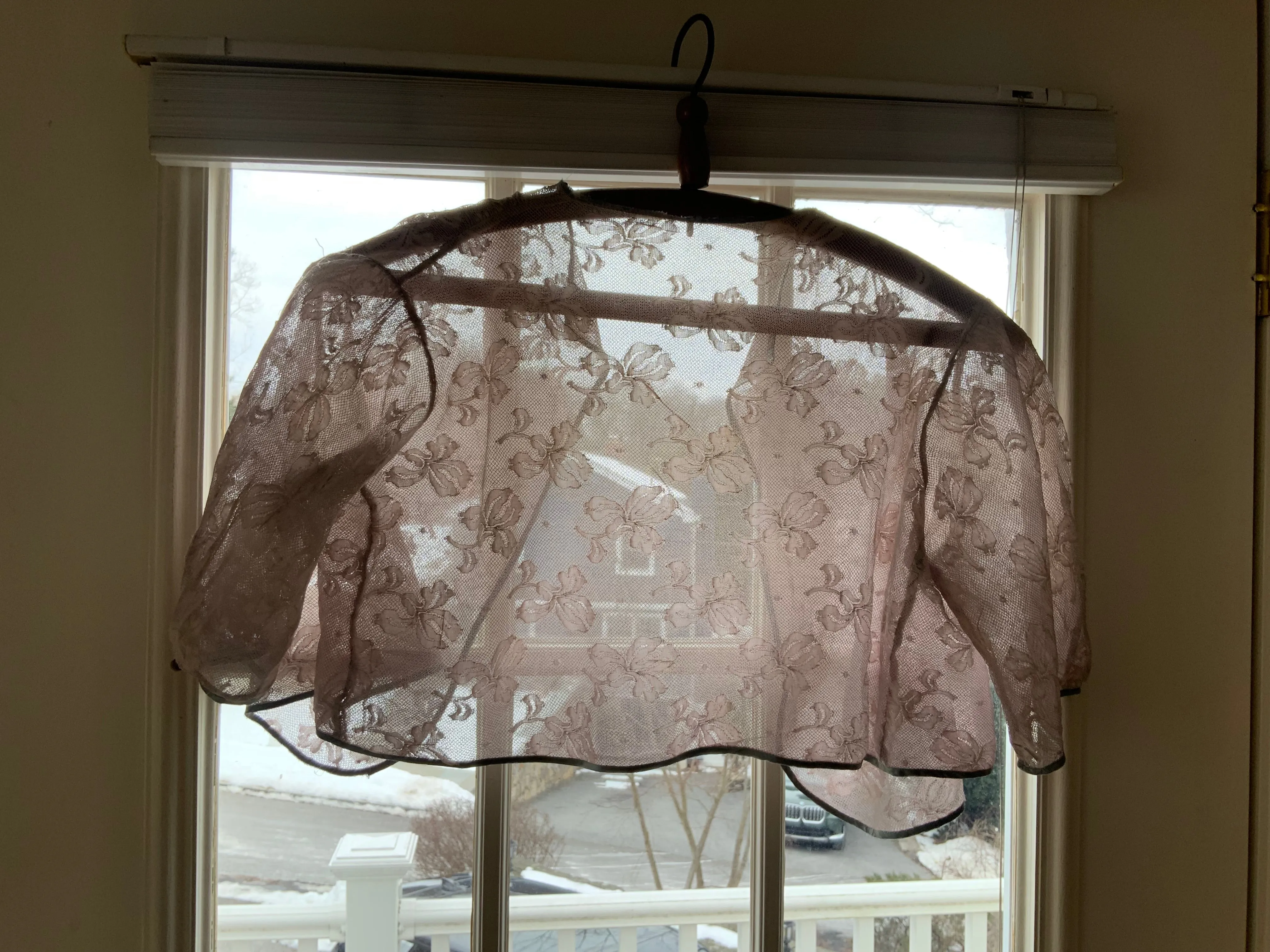 Lace Jacket lined in Tulle - 50s - 50J