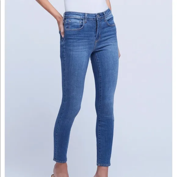 L’agence Skinny High Rise Blue Jeans size 27