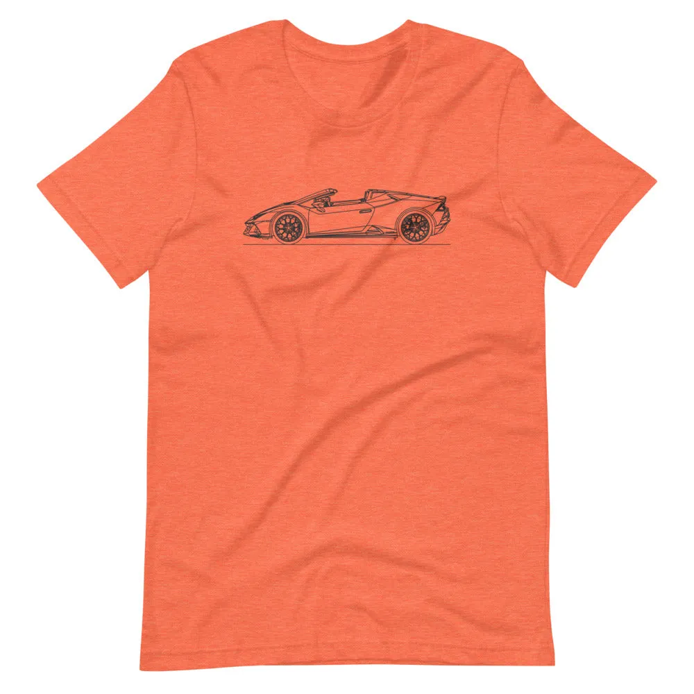 Lamborghini Huracán EVO Spyder silhouette T-shirt