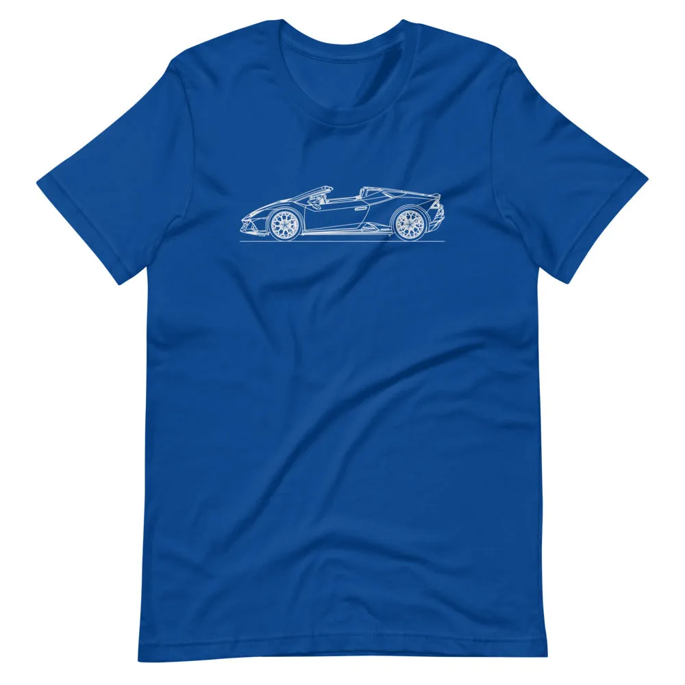Lamborghini Huracán EVO Spyder silhouette T-shirt